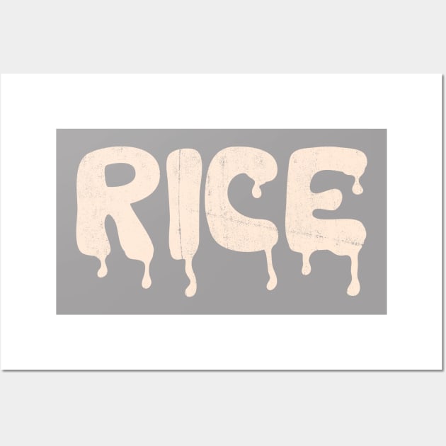 Rice Wall Art by notsniwart